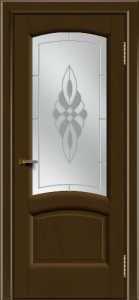 Двери ЛайнДор Анталия 2 тон 29 стекло Византия