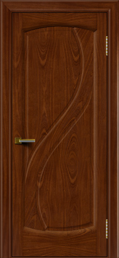 Дверь ЛайнДор Новый стиль красное дерево глухая