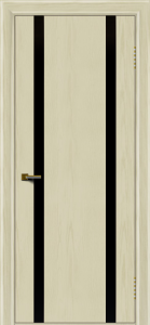 Двери ЛайнДор Камелия К2 тон 34 стекло Черное