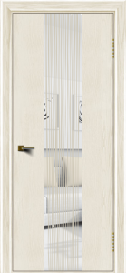 Двери ЛайнДор Камелия К4 тон 36 стекло Водопад