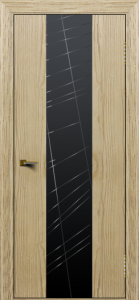 Двери ЛайнДор Камелия К4 тон 40 стекло Графит