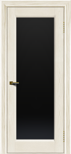 Двери ЛайнДор Мальта 2 тон 36 стекло черное