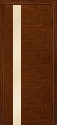 Двери Лайндор Камелия К5 тон 10 стекло Светло-бежевое