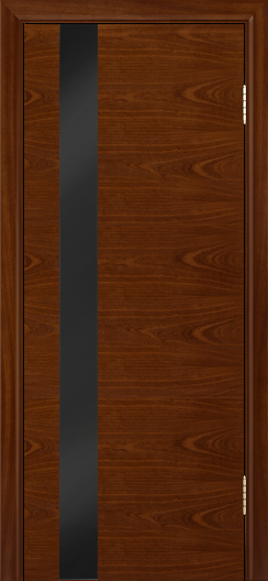 Двери Лайндор Камелия К5 тон 10 стекло Черное