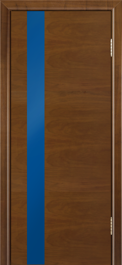 Двери Лайндор Камелия К5 тон 23 стекло Синее
