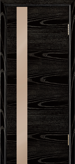 Двери Лайндор Камелия К5 тон 26 стекло Серо-коричневое