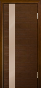 Двери Лайндор Камелия К5 тон 30 стекло Серо-коричневое
