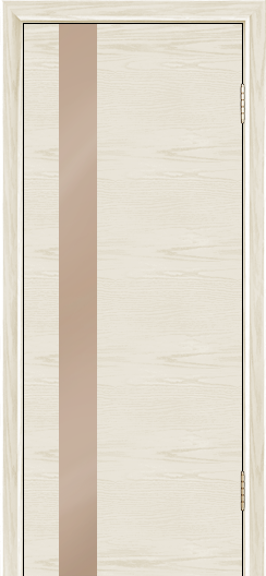 Двери Лайндор Камелия К5 тон 34 стекло Серо-коричневое