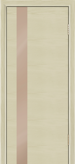 Двери Лайндор Камелия К5 тон 36 стекло Серо-коричневое