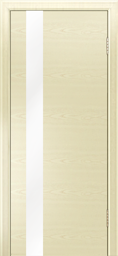 Двери Лайндор Камелия К5 тон 42 стекло Белое