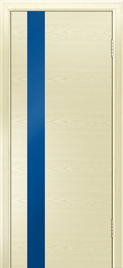 Двери Лайндор Камелия К5 тон 42 стекло Синее